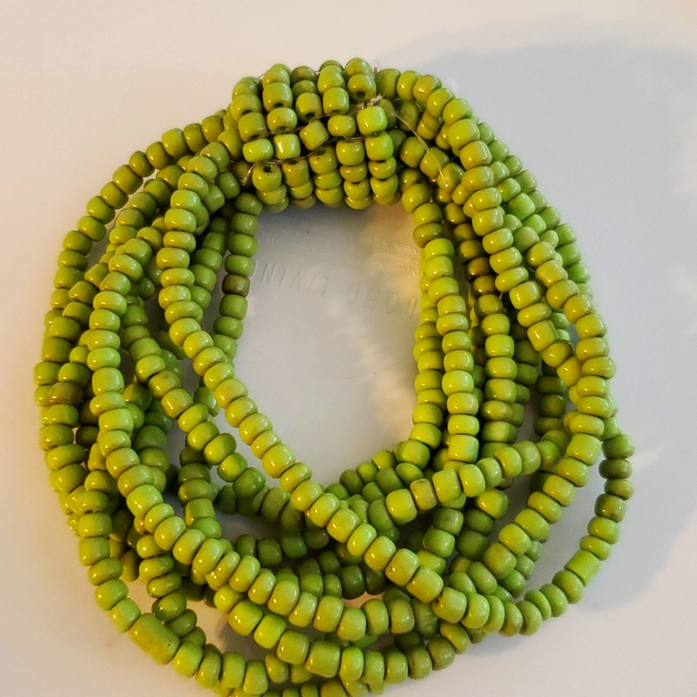 Multiple Loop Beaded Bracelet